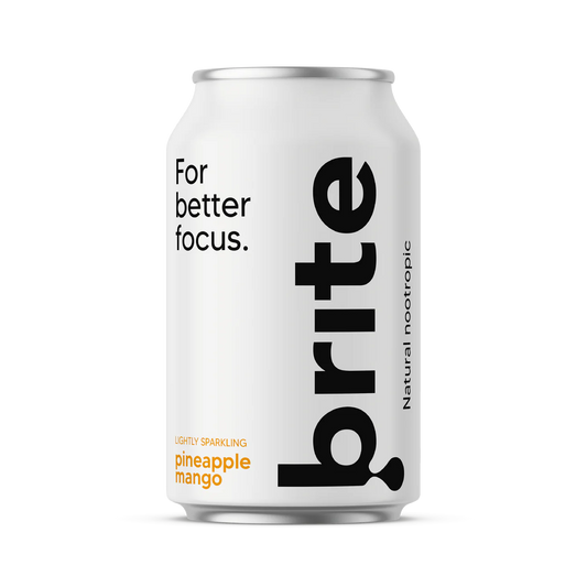 Brite Pineapple Mango Natural Nootropic Drink