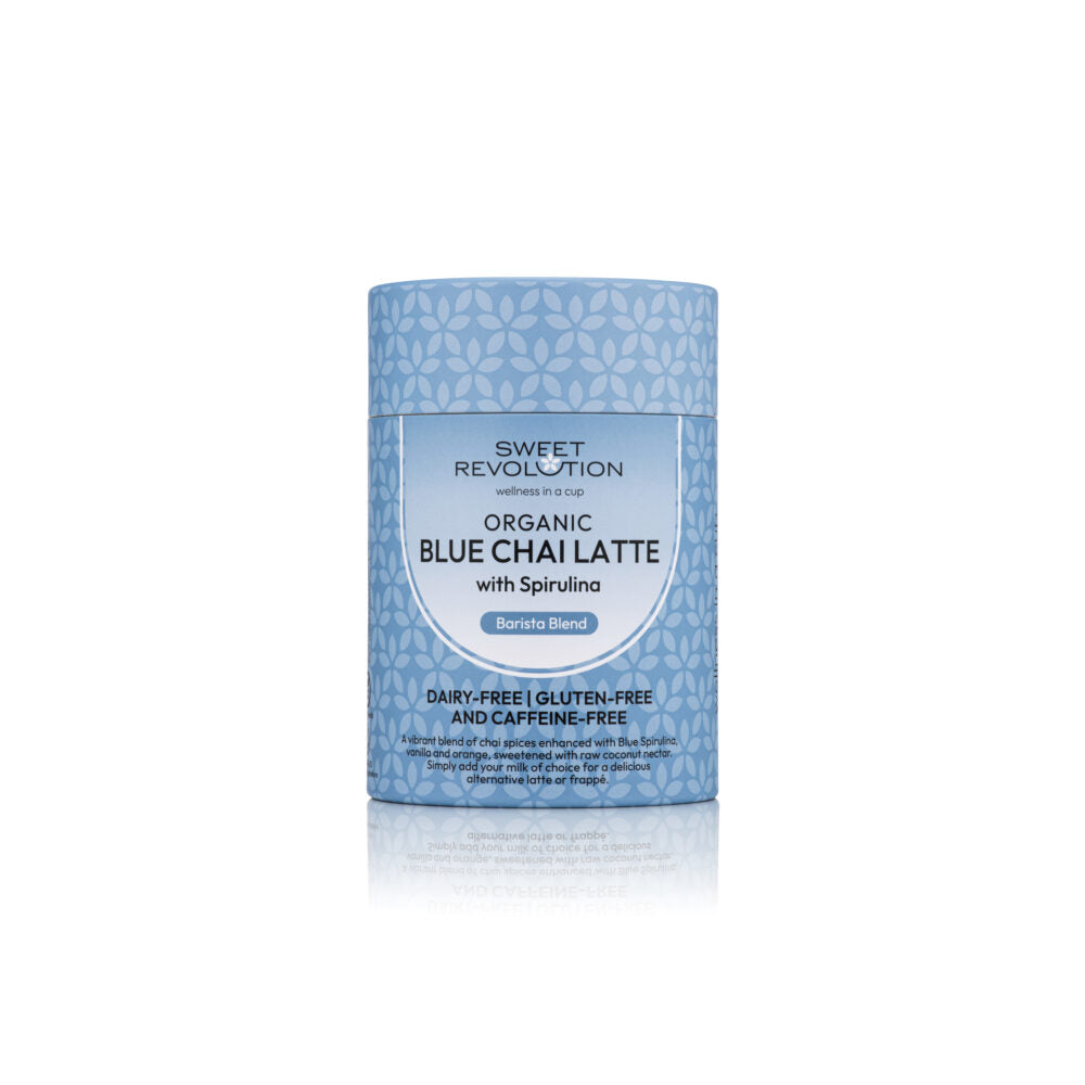 Sweet Revolution  Organic Blue Chai Latte with Spirulina Barista Blend 100g