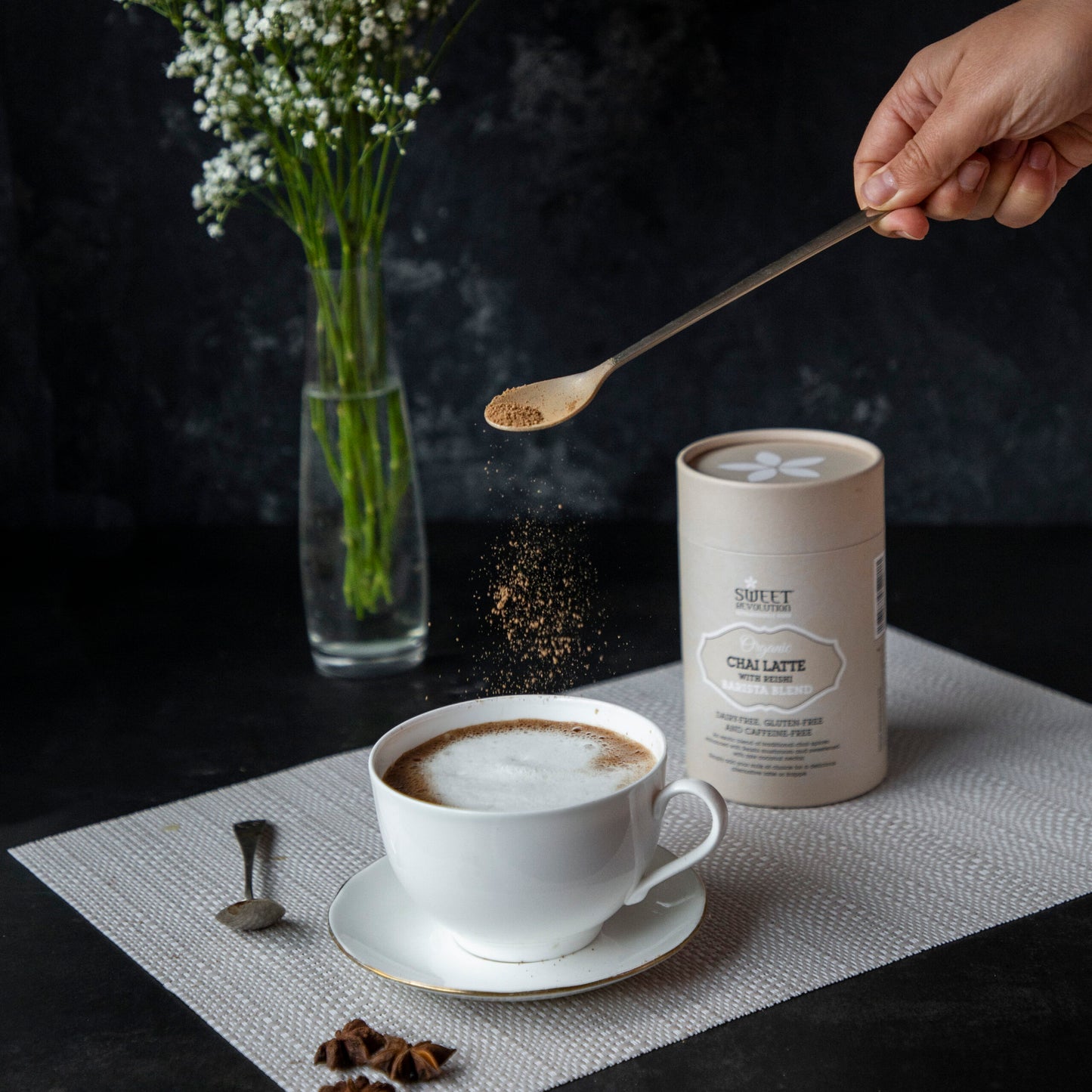 Organic Chai Latte with Reishi 100g - KNEKT COFFEE