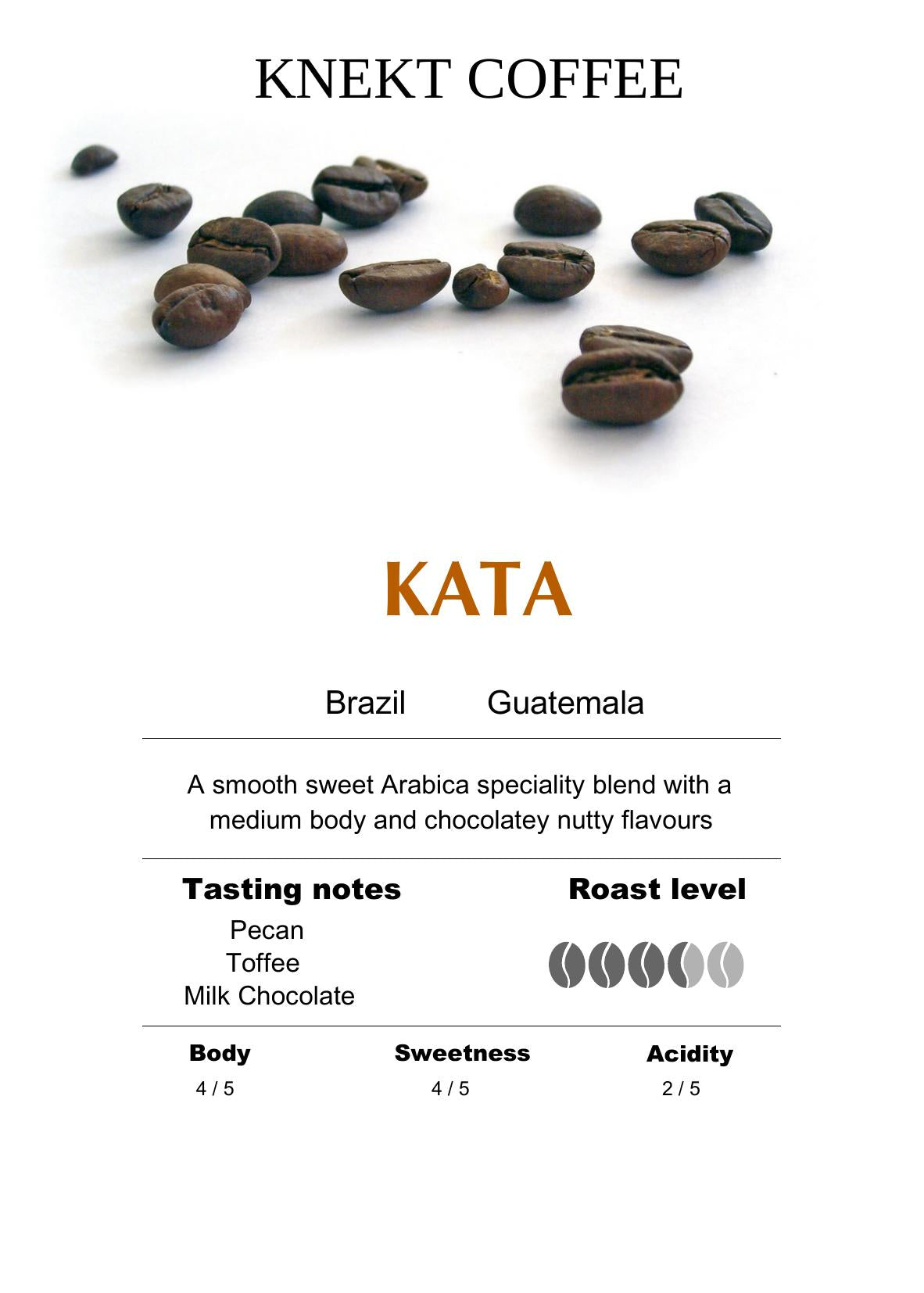 KATA - KNEKT COFFEE