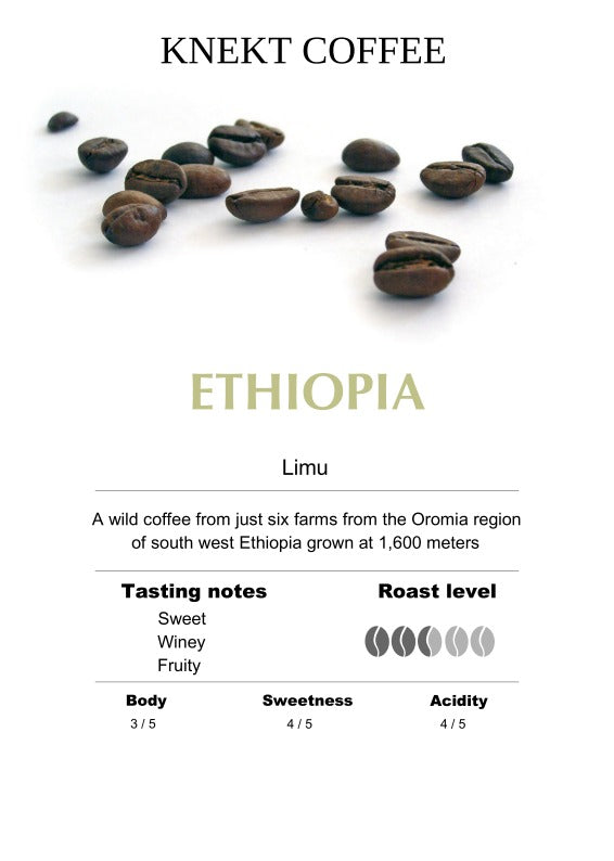 ETHIOPIA LIMU - KNEKT COFFEE